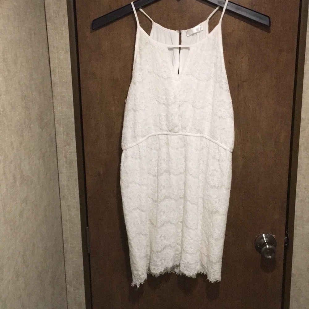 Off white Lacey dress